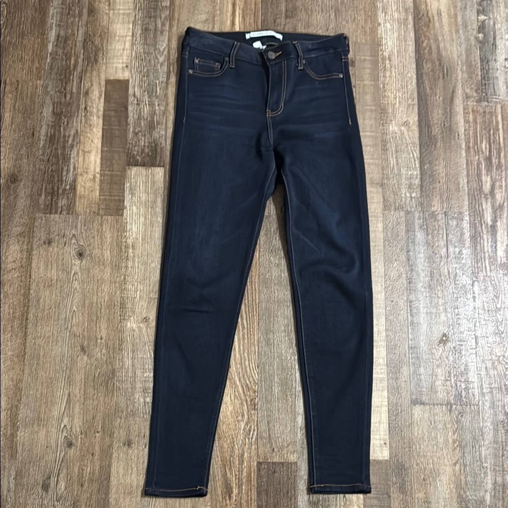 Celebrity Pink Blue Skinny Jeans Classic Style